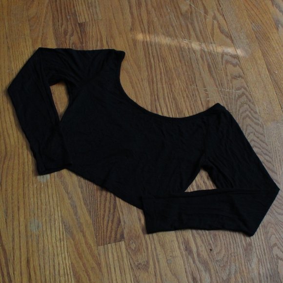 Best Cody Long Sleeve Crop Top - Picture 2 of 6